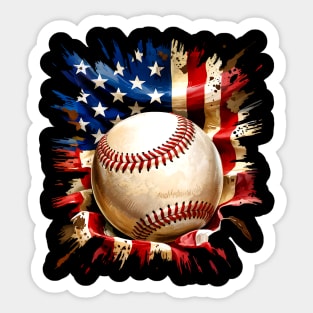 USA Baseball America's Game Sticker
